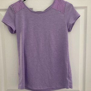 purple active tee